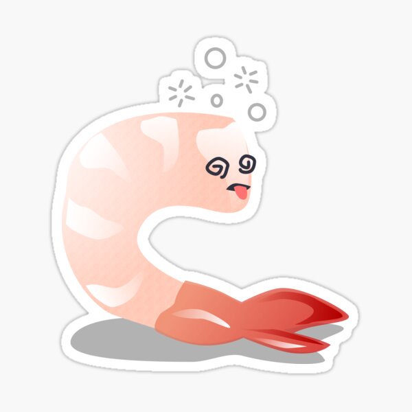 Cocktail Shrimp Sticker