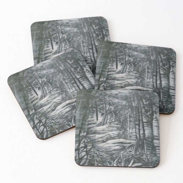 Item preview, Forest Etching style Art designed and sold by NeuralProd.