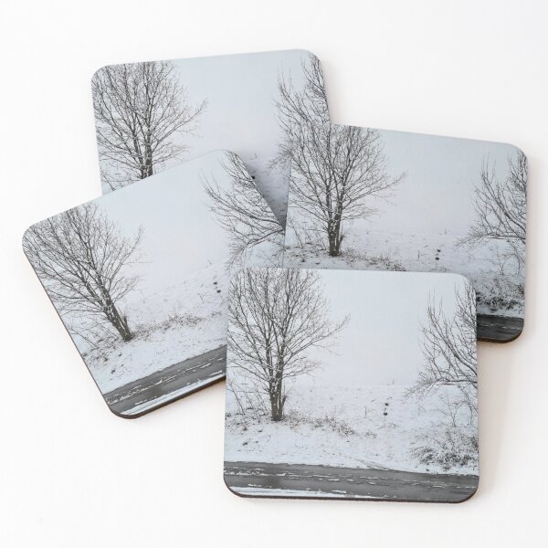 Item preview, Snow Streets Winter Trees designed and sold by AlexMancic.