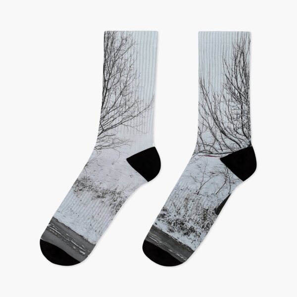 Item preview, Snow Streets Winter Trees designed and sold by AlexMancic.