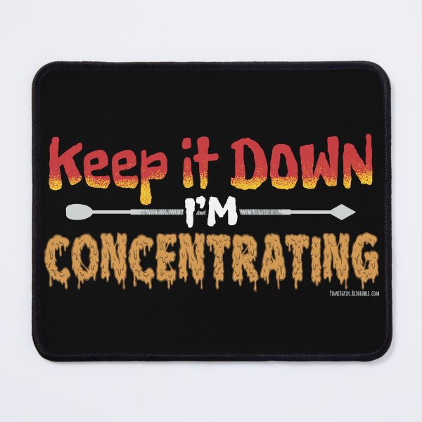 Item preview, Keep it down im concentrating stoner pun designed and sold by YomeHayin.