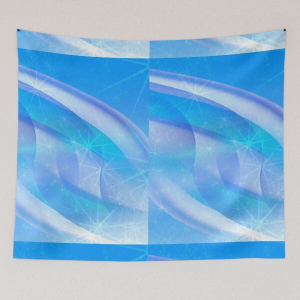 Item preview, blue background, blue sea,blue ocean, designed and sold by amifana.