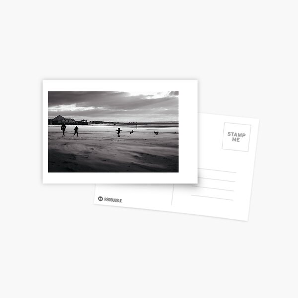 Beach Storm Postcard