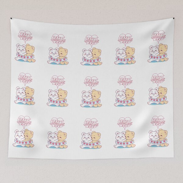 Item preview, Happy Valentines Day - Cute Teddy Valentine designed and sold by bsrishika.