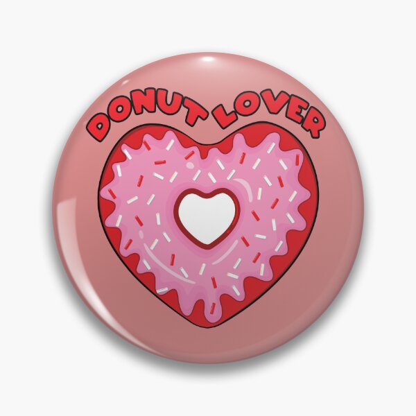 Item preview, Donut lover valentine heart designed and sold by Donutlovers.