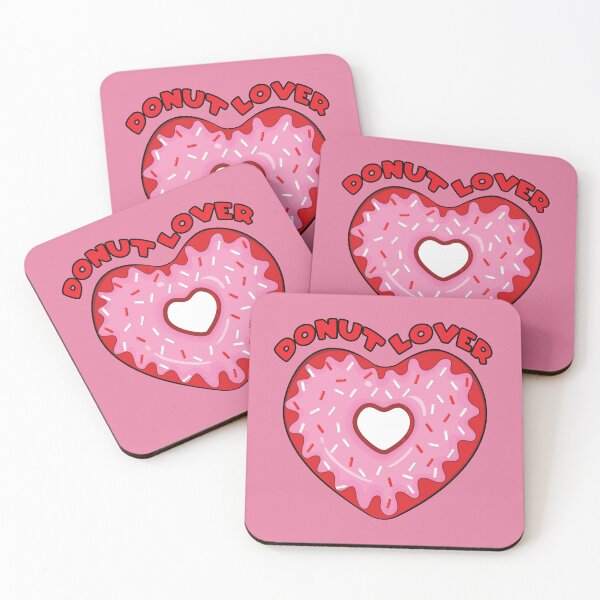 Item preview, Donut lover valentine heart designed and sold by Donutlovers.