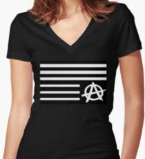 A$AP Flag Women's Fitted V-Neck T-Shirt