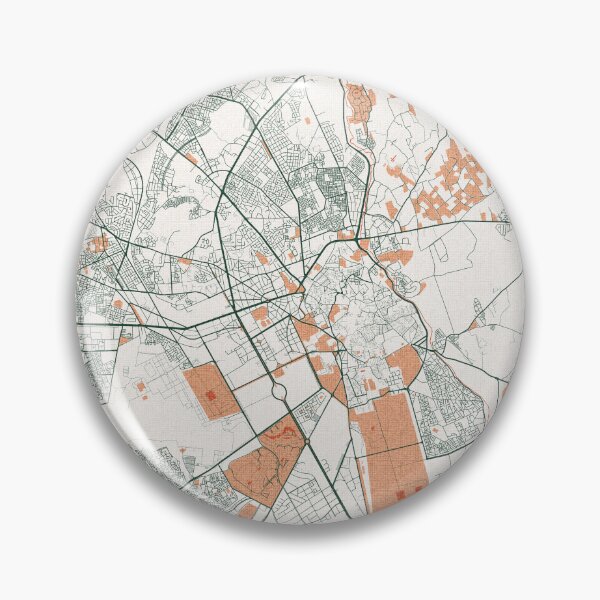 Item preview, Marrakesh City Map of Morocco - Bohemian designed and sold by deMAP.