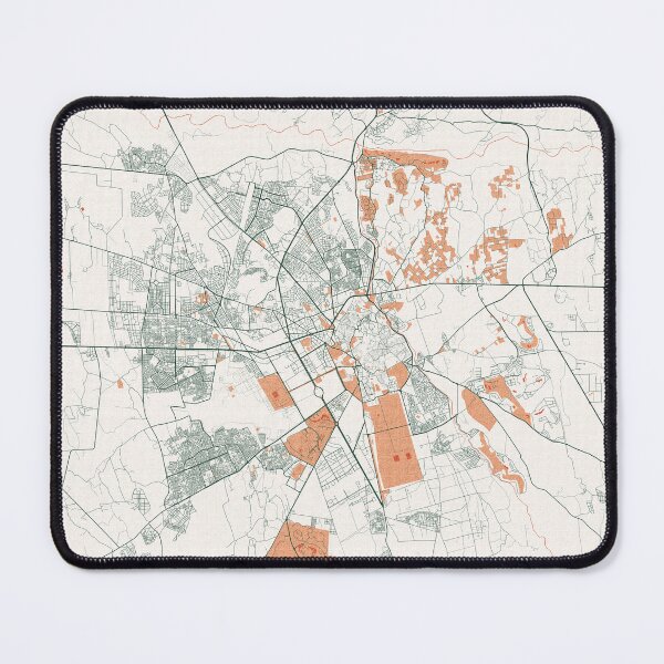 Item preview, Marrakesh City Map of Morocco - Bohemian designed and sold by deMAP.