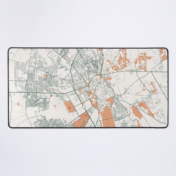 Item preview, Marrakesh City Map of Morocco - Bohemian designed and sold by deMAP.