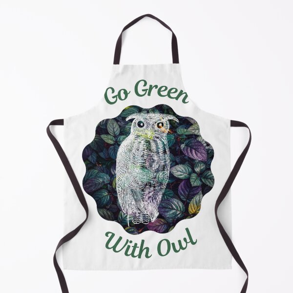 Item preview, Go Green With Owl designed and sold by kucingmaikan.