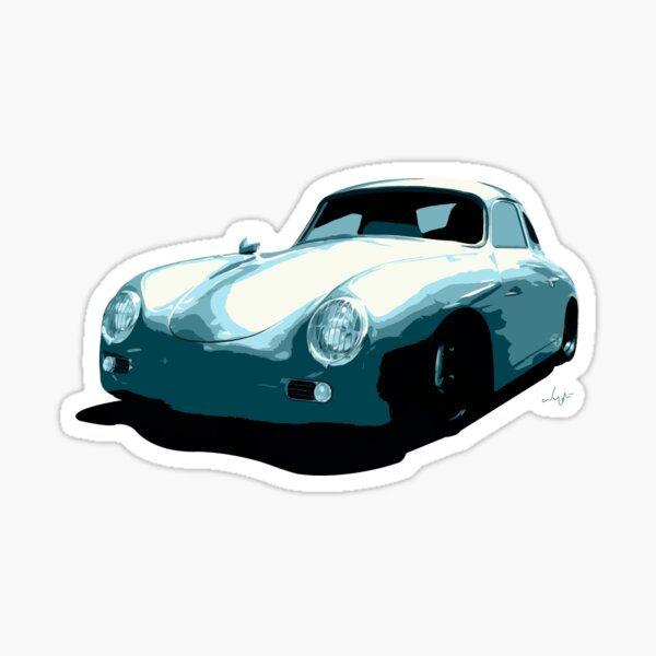 Porsche 356 Sticker