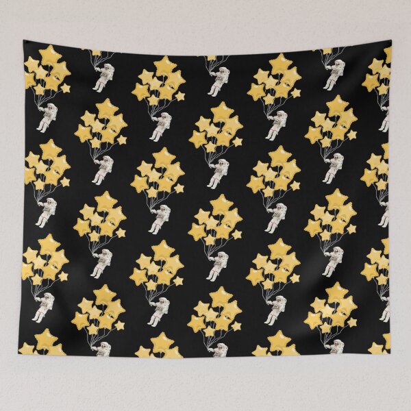 Item preview, Astronaut Holding On To Stars, Fun Sci-Fi Space Travel Design designed and sold by TrulyEpoque.