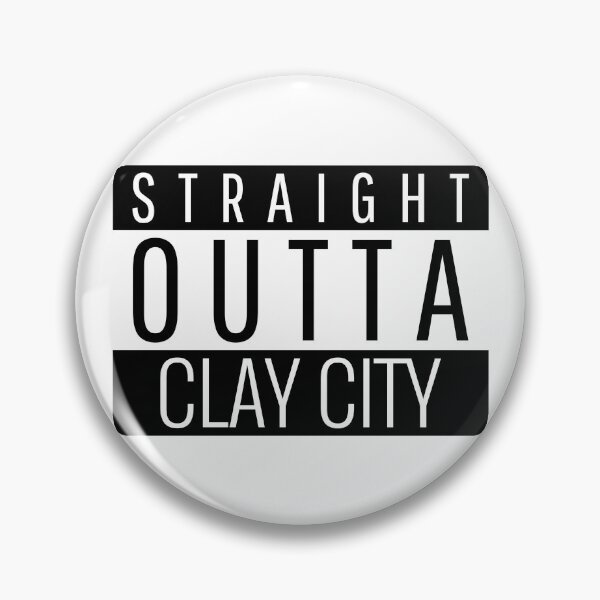 Item preview, Straight Outta Clay City Alabama  designed and sold by Teelogic.