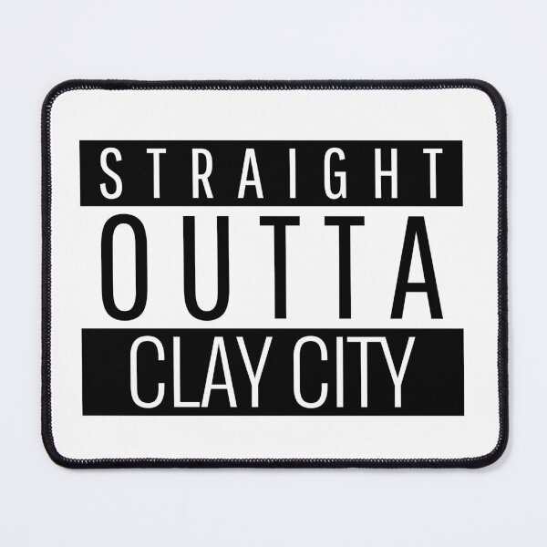 Item preview, Straight Outta Clay City Alabama  designed and sold by Teelogic.