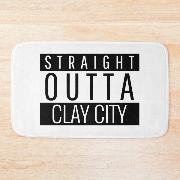 Item preview, Straight Outta Clay City Alabama  designed and sold by Teelogic.