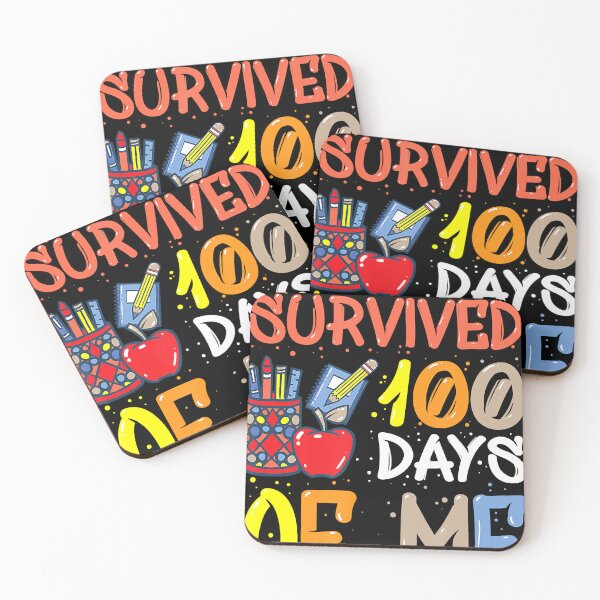 Item preview, My Teacher Survived 100 Days Of Me Funny School Boys Girls designed and sold by BrandyBare.