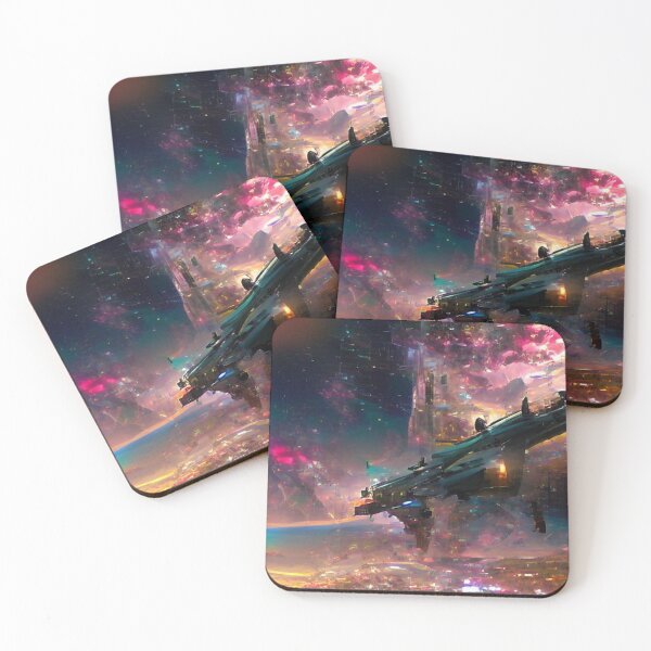 Item preview, Space Fantasy Art style Art designed and sold by NeuralProd.