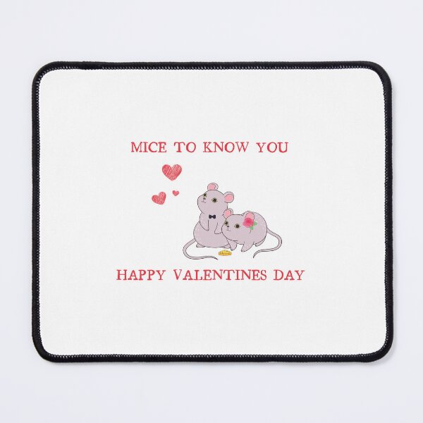 Item preview, Mice Valentine - Mice To Know You Happy Valentine Day designed and sold by bsrishika.
