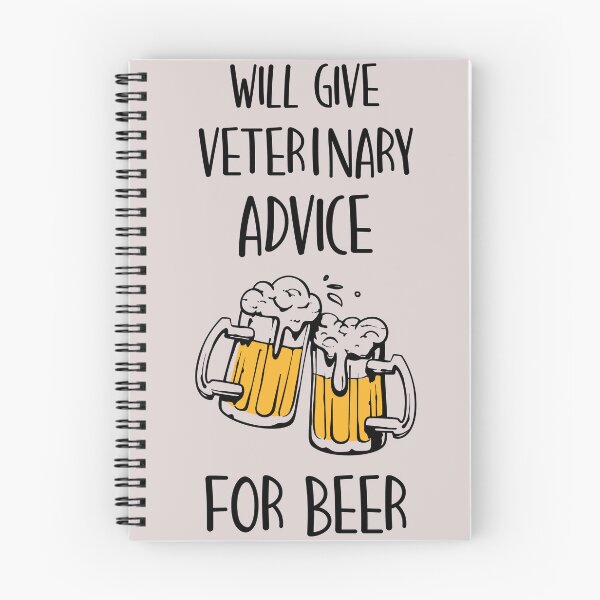 Item preview, veterinary nurse Will give veterinary advice for beer designed and sold by Omochiroi.