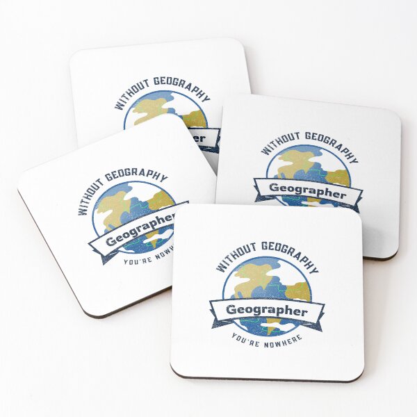 Item preview, Without geography you're nowhere - Geographer designed and sold by Suzielie.