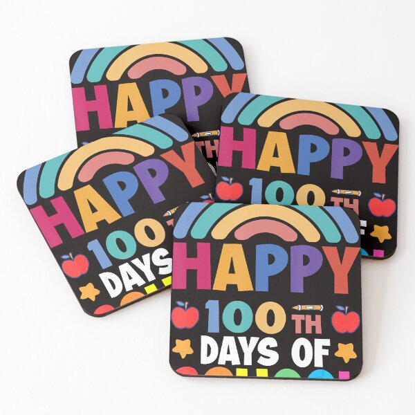 Item preview, Rainbow 100th Days For Teacher  Kids 100 Day Of School designed and sold by BrandyBare.