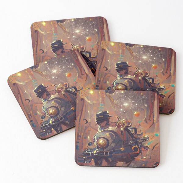 Item preview, Space Steampunk style Art designed and sold by NeuralProd.