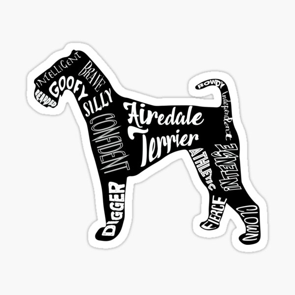 Item preview, Love an Airedale designed and sold by snarkymummas.