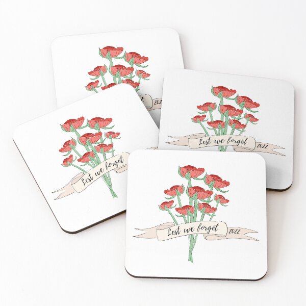 Item preview, Remembrance and Armistice day poppy flower - 2022 - Last we forget designed and sold by My-Queens-Store.