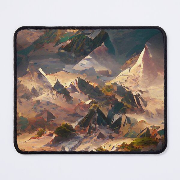 Item preview, Mountains Fantasy Art style Art designed and sold by NeuralProd.