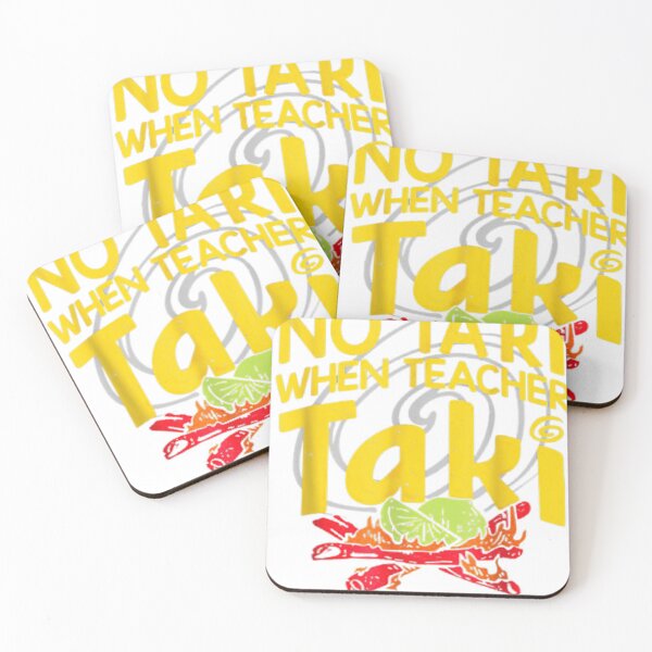 Item preview, Funny Teacher Apparel Gift No Taki When Teacher Taki Cute Education classroom designed and sold by selimane.