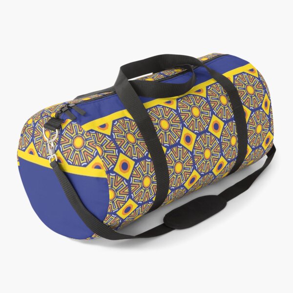 Item preview, Moroccan Tile Pattern Yellow and Blue designed and sold by Anna Lemos.