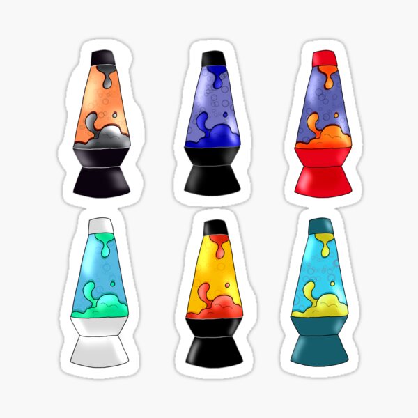 Lava Lamp sticker pack