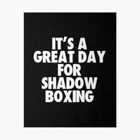 Mens Funny Shadow Boxing Champion Design for Boxing Training T