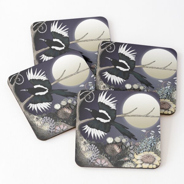 Item preview, Magpie Moon designed and sold by WildBirdArt.
