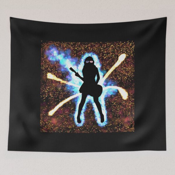Item preview, Blue Light Fireball Rocker American Style designed and sold by MottoDigging.
