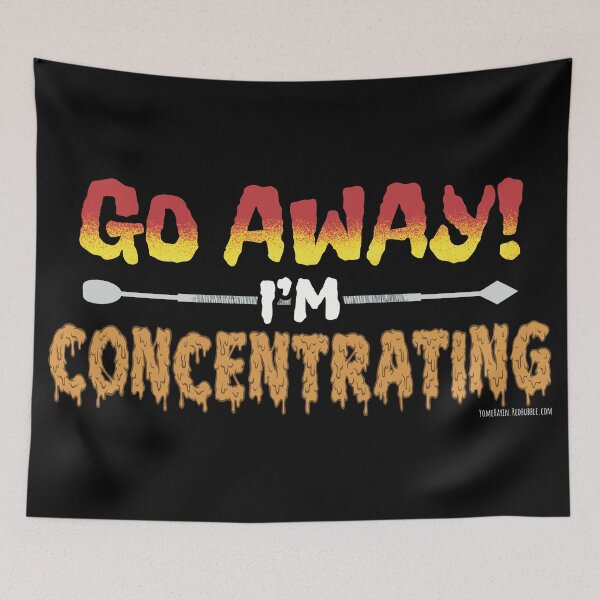 Item preview, Go away Im concentrating  designed and sold by YomeHayin.