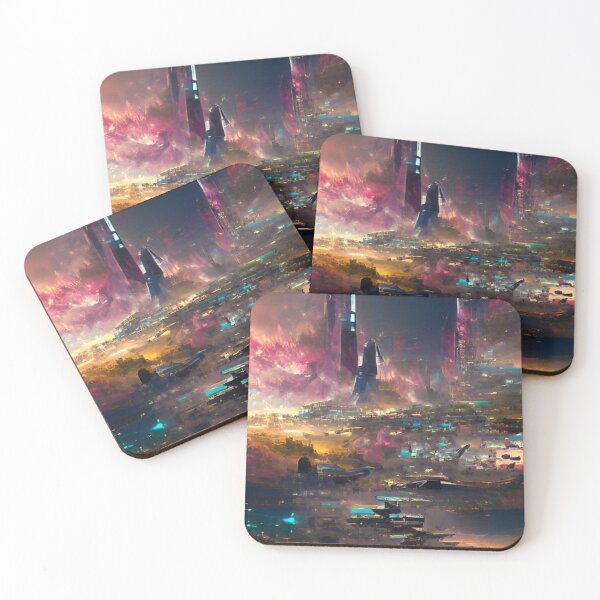 Item preview, Space Fantasy Art style Art designed and sold by NeuralProd.