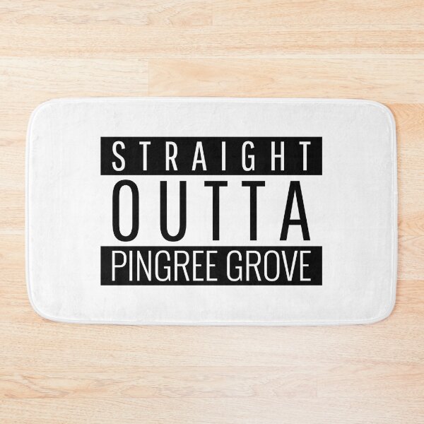Item preview, Straight Outta Pingree Grove Illinois Pingree Grove Village IL Pingree Grove IL designed and sold by Teelogic.