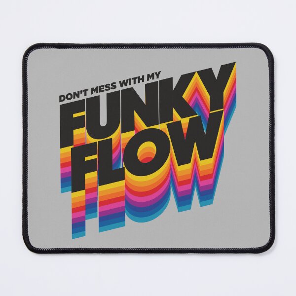 Item preview, FUNKY FLOW (black) designed and sold by oldskooldesign.