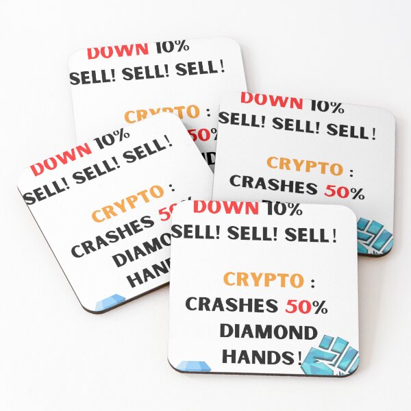 Item preview, Diamond hands crypto designed and sold by nutellah.