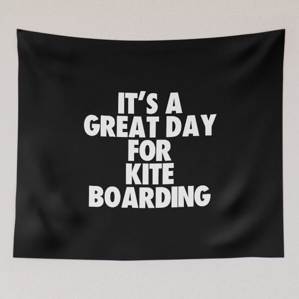 Item preview, It's a Great Day For Kite Boarding designed and sold by kindxinn.