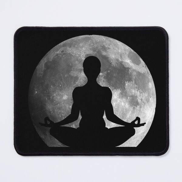 Item preview, Yoga Under The Moon designed and sold by monica-mirt.