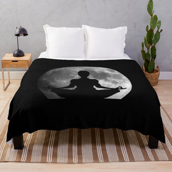 Item preview, Yoga Under The Moon designed and sold by monica-mirt.
