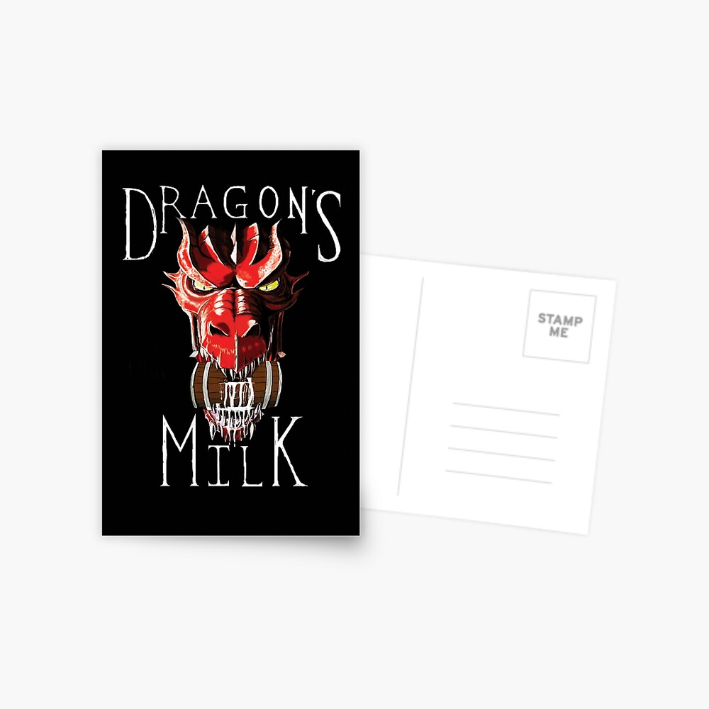 Dragon S Milk Greeting Card By Shaneconlin Redbubble