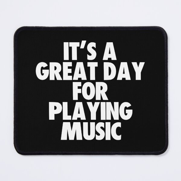 Item preview, It's a Great Day For Playing Music designed and sold by kindxinn.