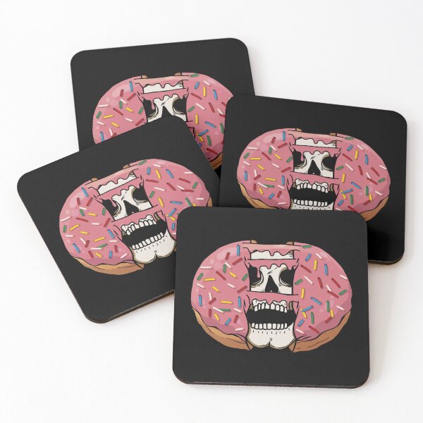 Item preview, Donut With Skull Filling designed and sold by BarbellProject.