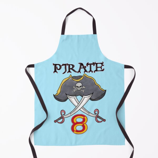 Aperçu de l'œuvre Anniversaire de 8 ans, Pirate créée et vendue par dalypdesign.