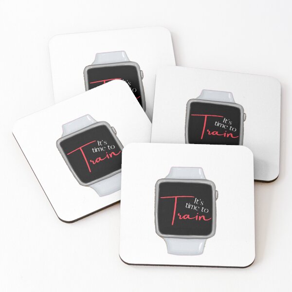 Item preview, It's time to train - Fitness girl quote smartwatch designed and sold by soniaaseguin.