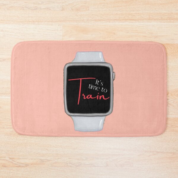 Item preview, It's time to train - Fitness girl quote smartwatch designed and sold by soniaaseguin.